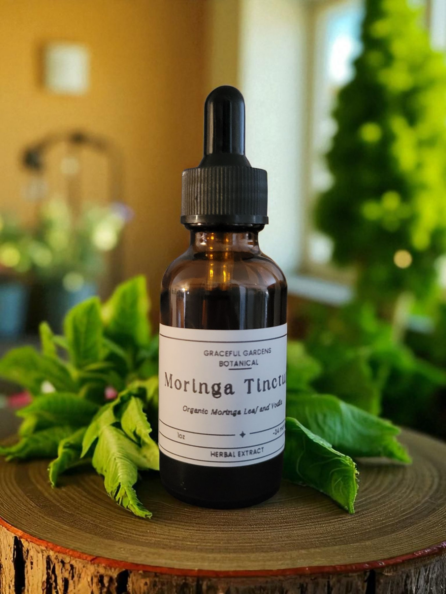 Moringa Tincture (1oz Dropper Bottle)