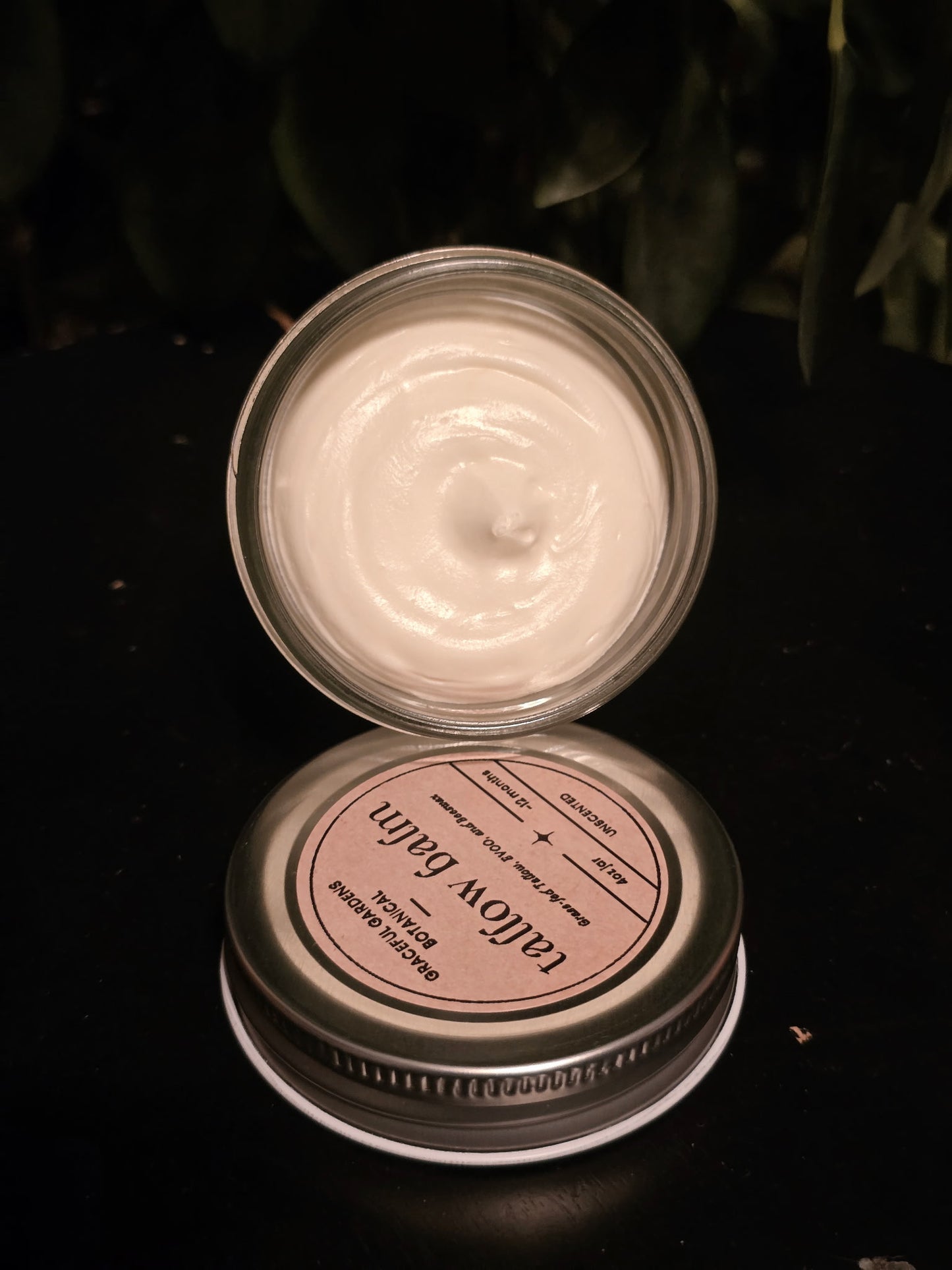 Whipped Tallow Balm - Unscented (4oz Jar)