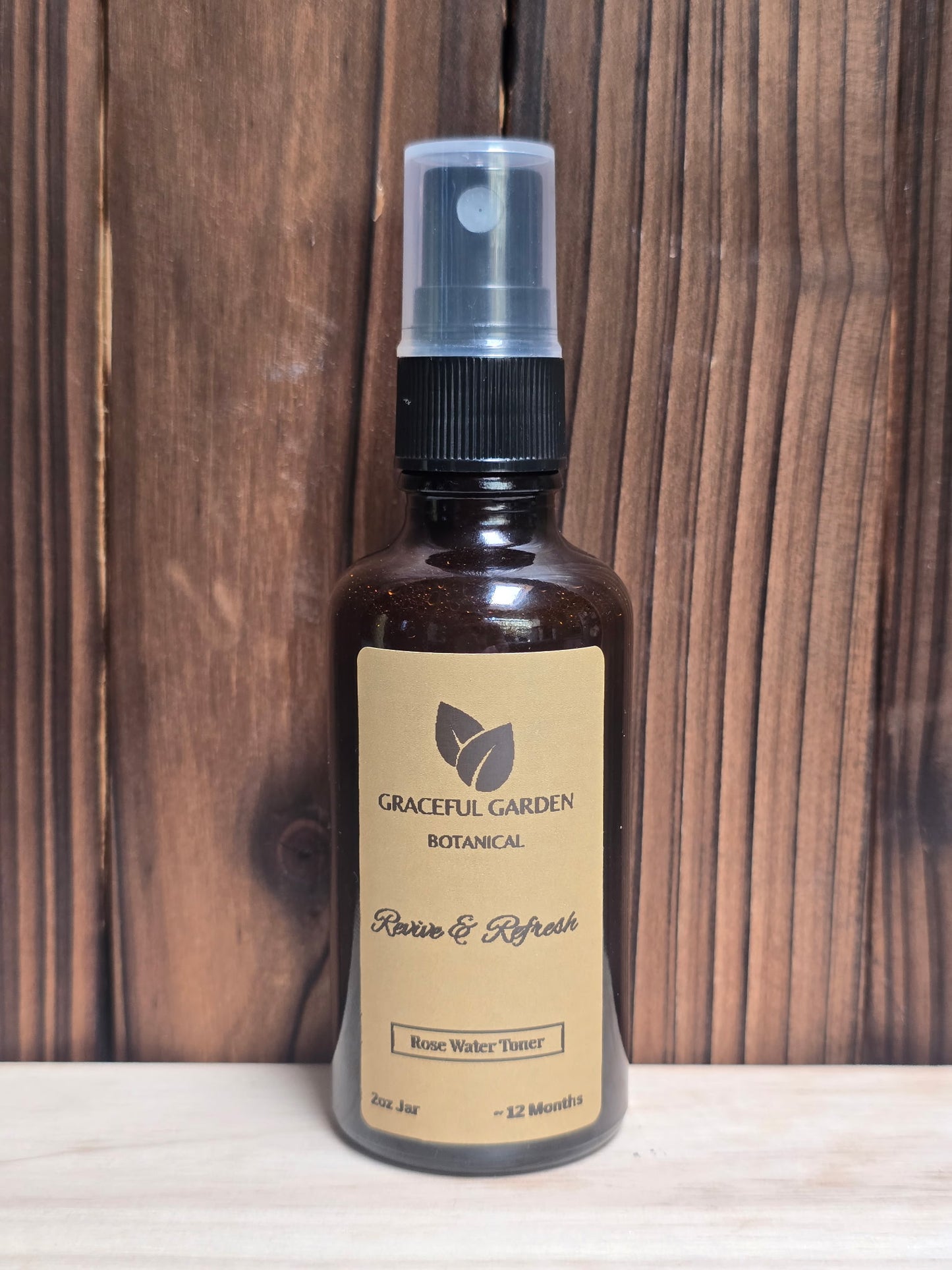 Revive & Refresh Rose Water Toner 2oz