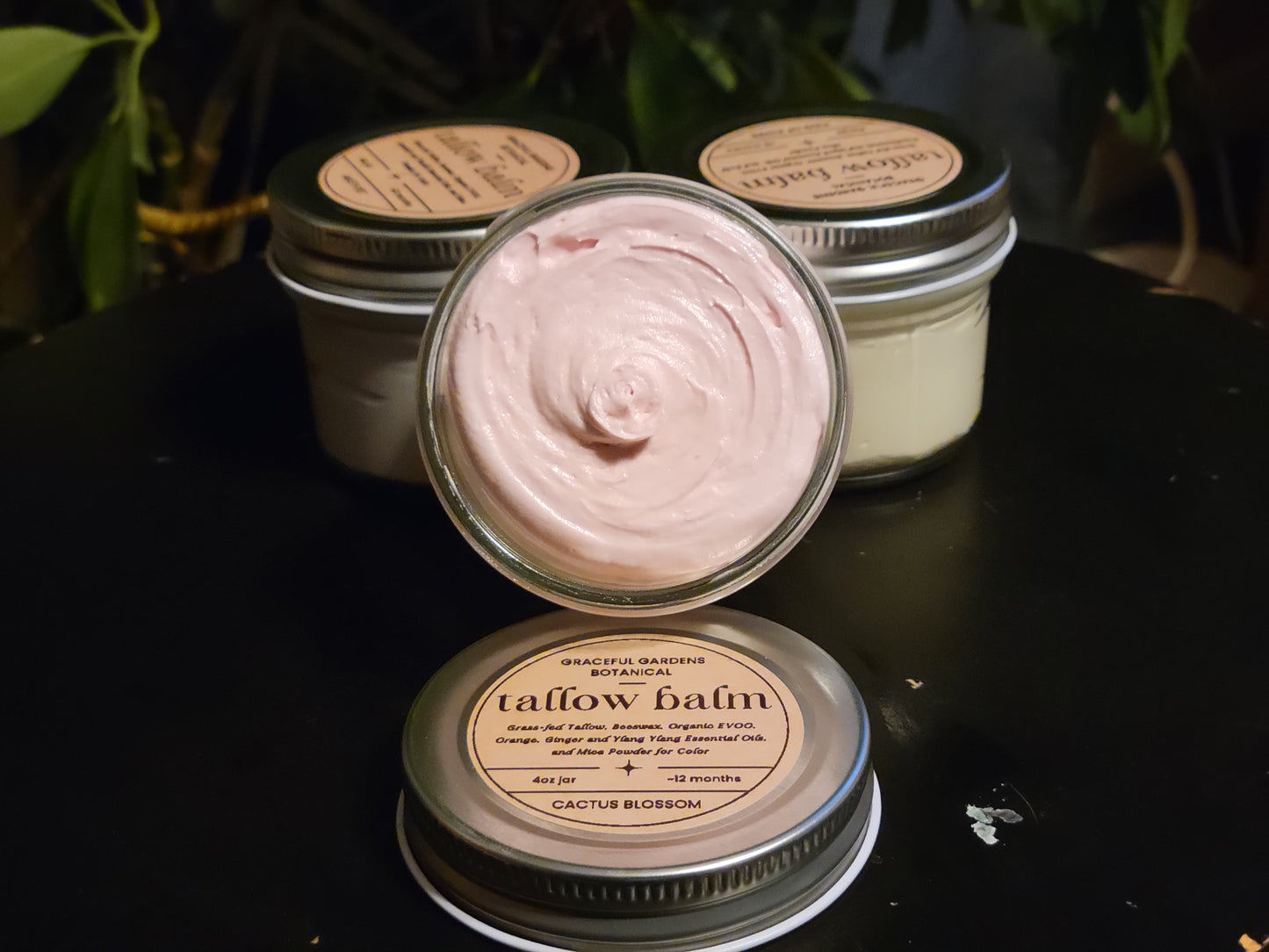 Whipped Tallow - Cactus Blossom (4oz Jar)