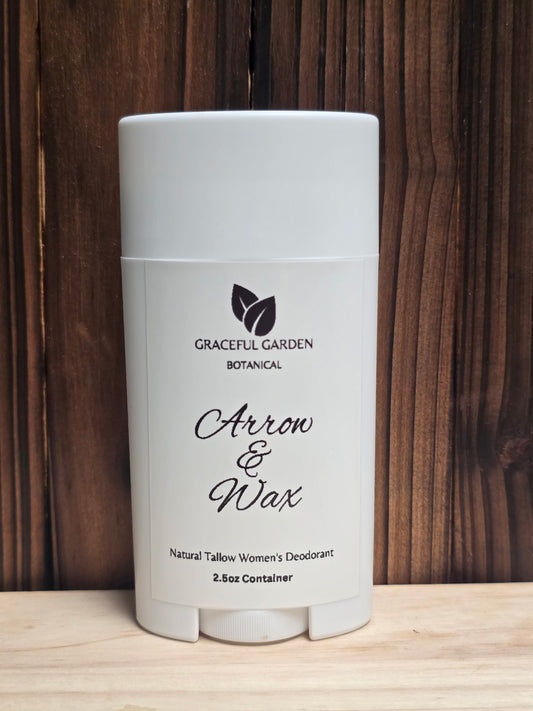 Arrow & Wax Natural Women's Deodorant